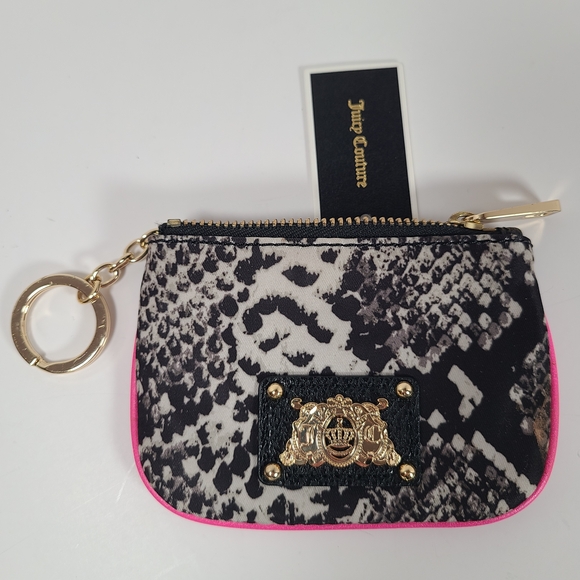 Juicy Couture Accessories - Juicy Couture Black and White Coin Purse